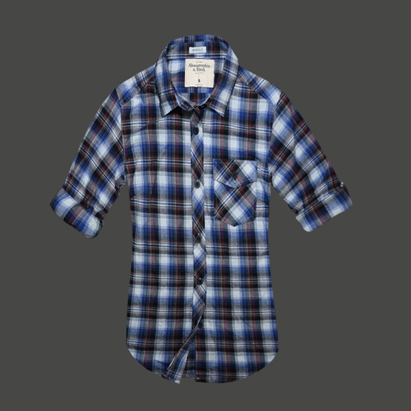 Abercrombie Fitch Mujeres Gaza Largo Blusa AF8408